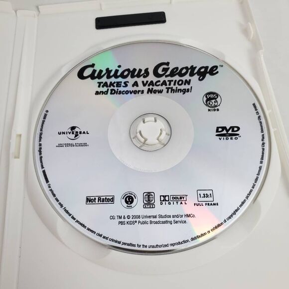 Curious George Takes a Vacation DVD - Picture 2 of 3